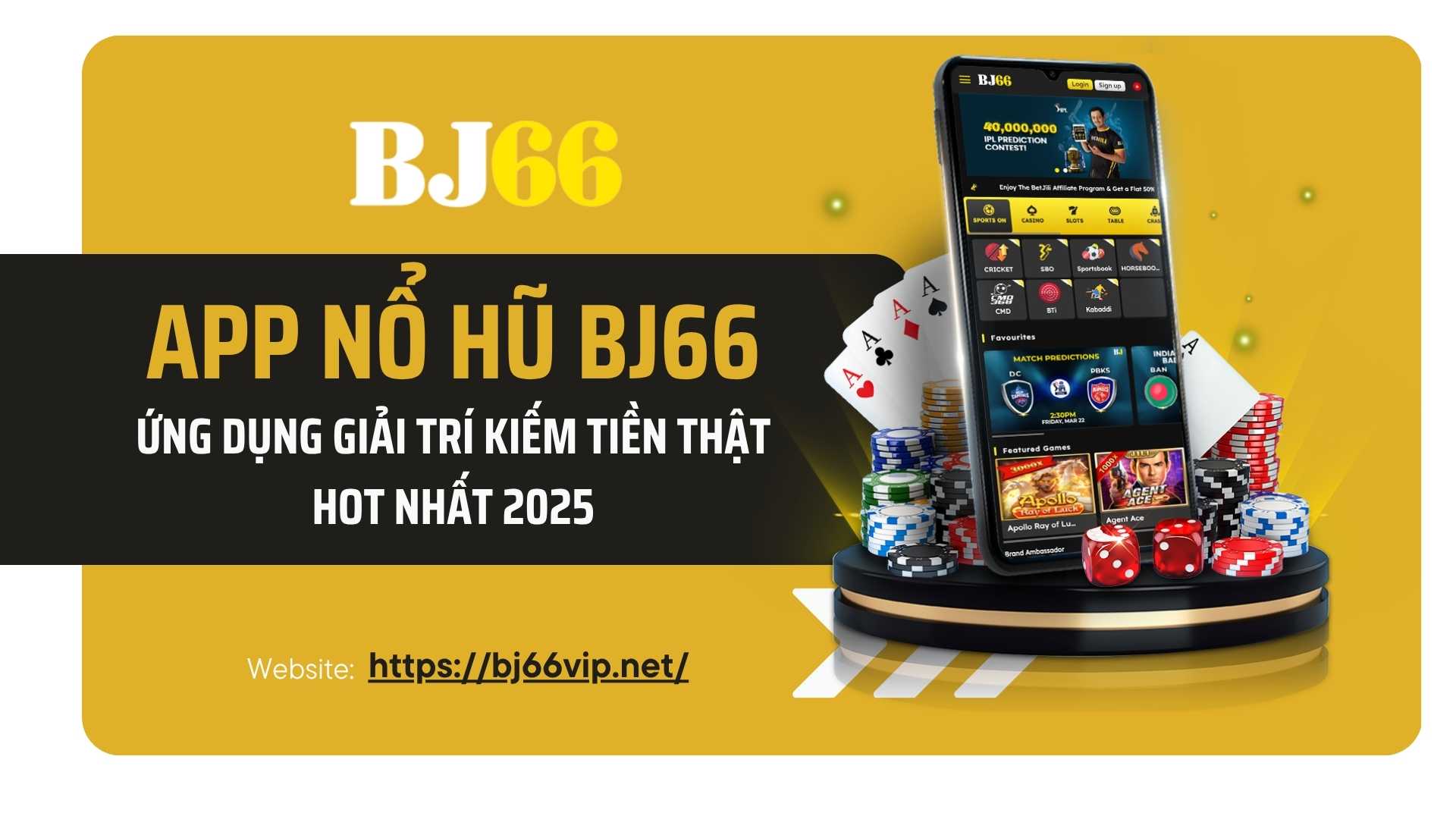 App nổ hũ uy tín BJ66